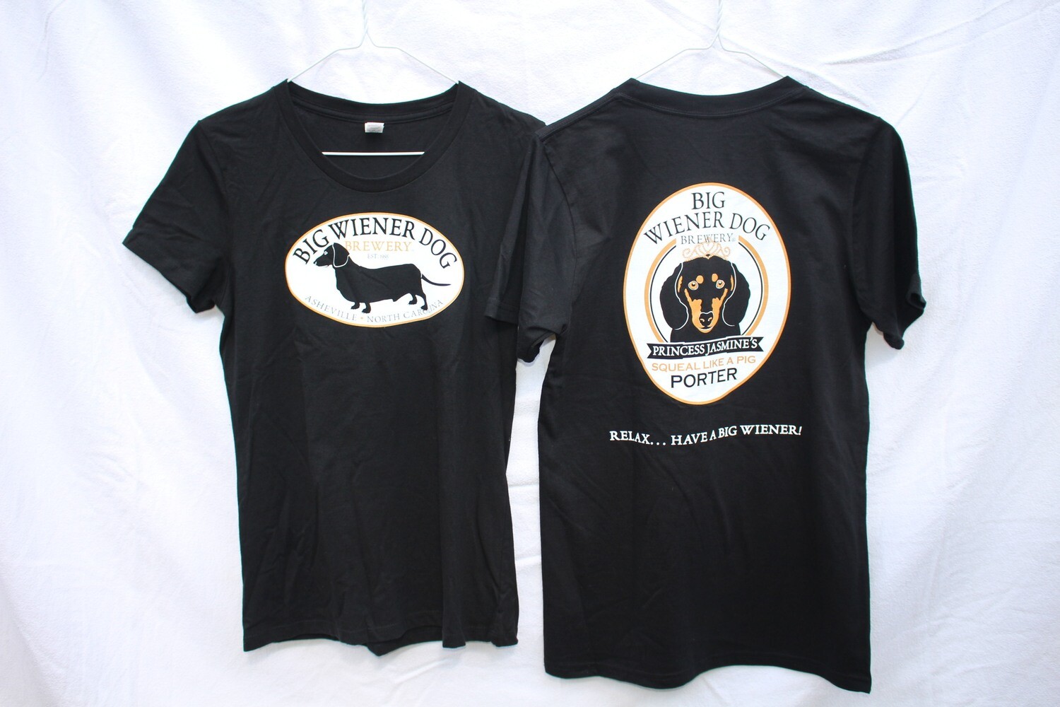 Princess Jasmine's "Squeal Like a Pig Porter" unisex tee