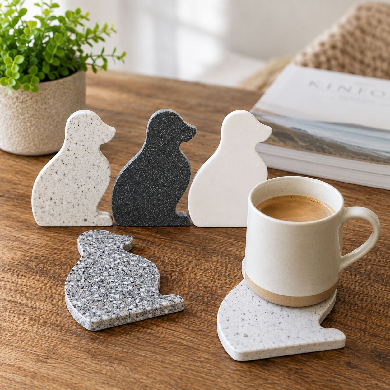 Puppy Coasters/Trivet