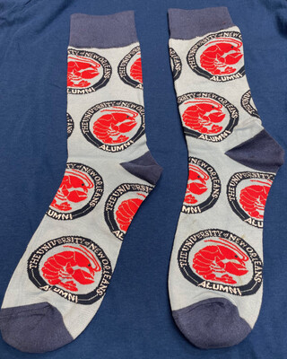 UNO Alumni Crawfish Socks