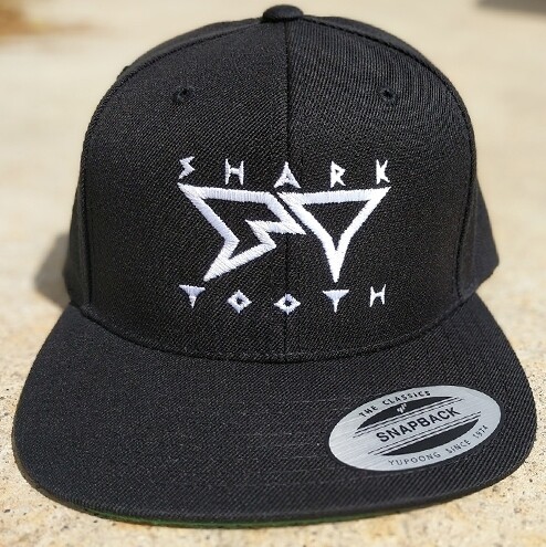 Shark Tooth® Black Snapback