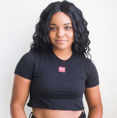 Red Pendant Women’s Crop Top
