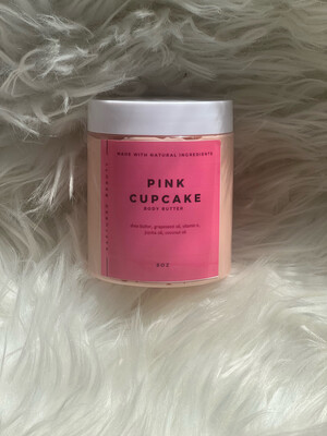 Pink Cupcake Body Butter