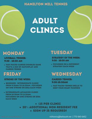 Adult Morning Drills