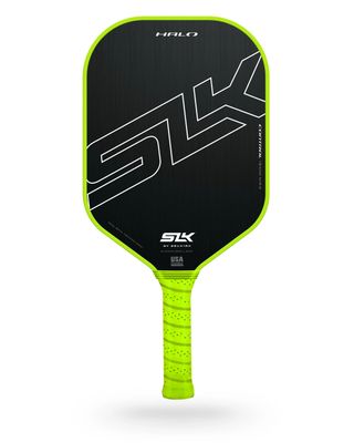 Selkirk Halo Control 16mm Raw Carbon Fiber Yellow Paddle