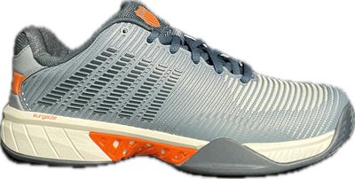 Kswiss Hypercourt Express 2 Men Gray/Blue/Orange Size 9
