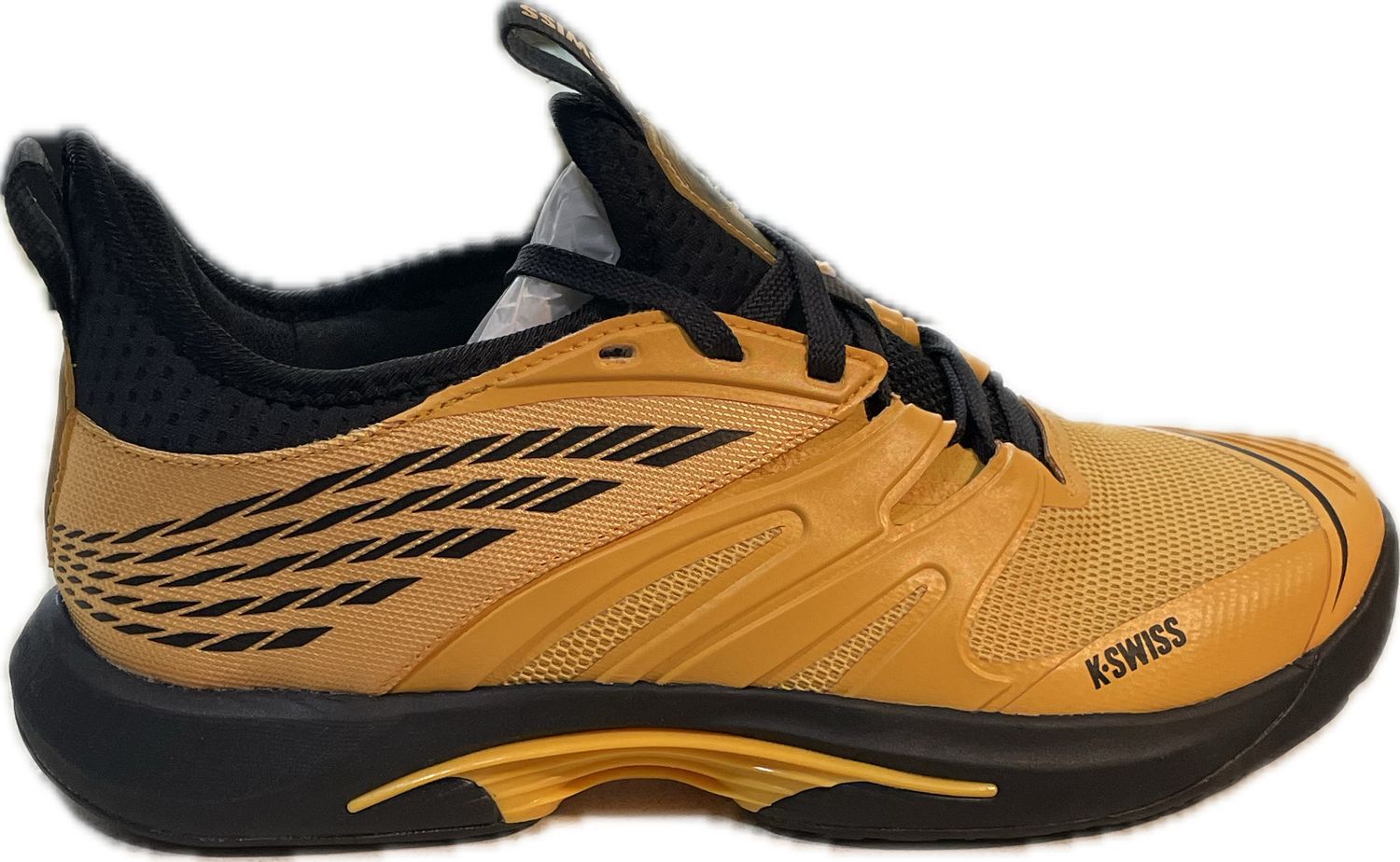 Kswiss Hypercourt Express 2 Grade School&#39;s Black/Yellow Size 7