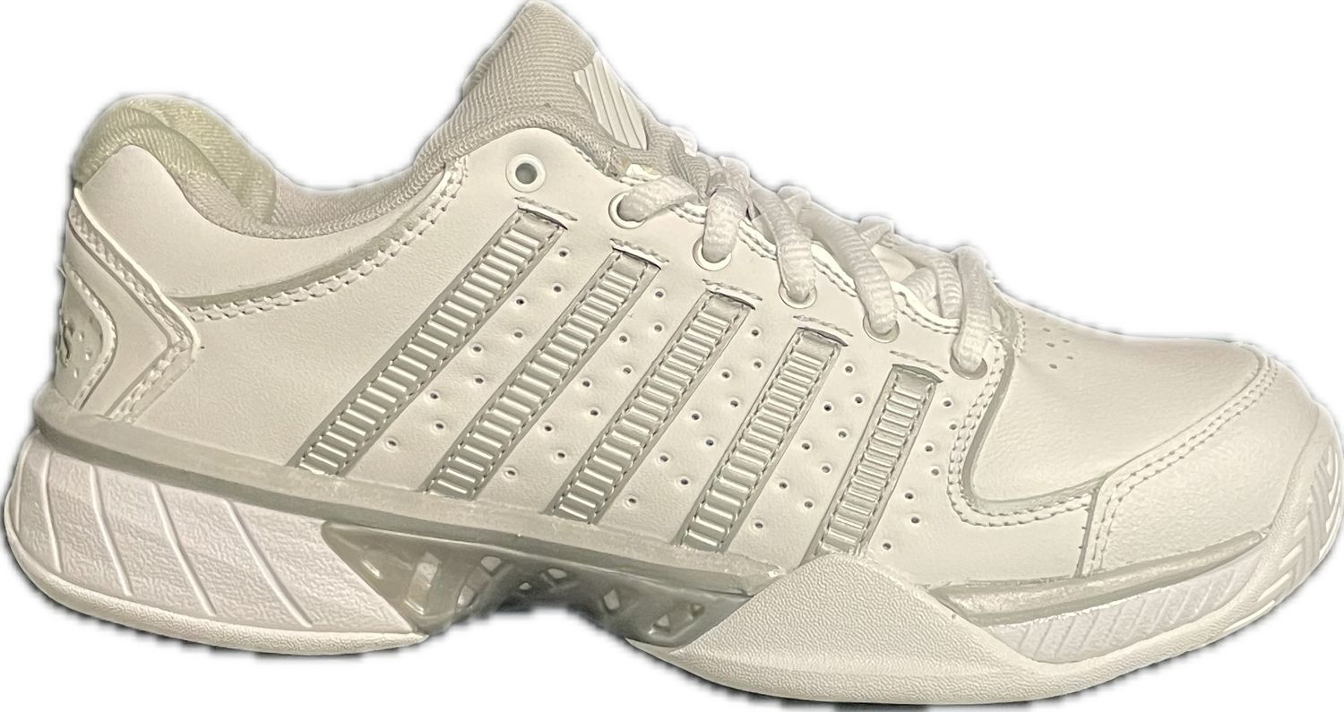 Kswiss Hypercourt Exp LTR Women White/Silver/Grey Size 8