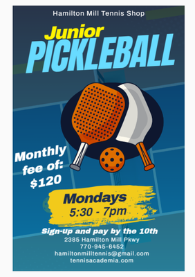 Junior Pickleball