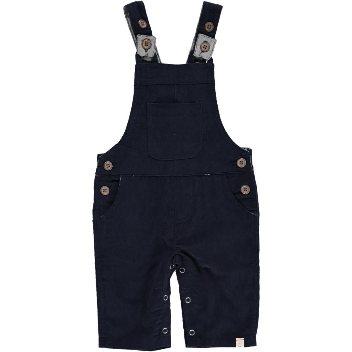 Cord Overalls, Colour: Navy, Size: 0-3M