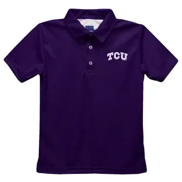 S/S TCU Polo, Colour: Purple, Size: 5