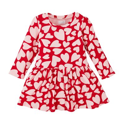 HEART TSHIRT DRESS