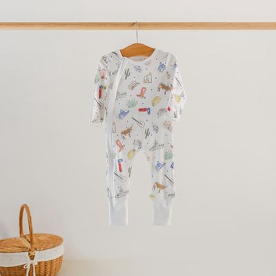 Organic Cotton Zip PJ's