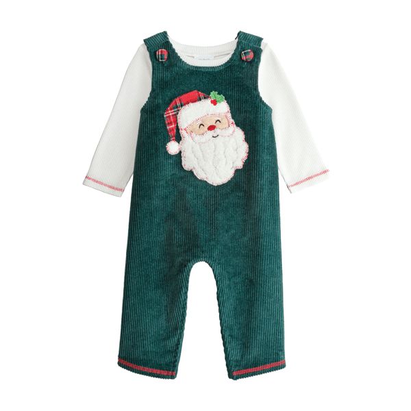 Santa Longall Set, Colour: Green, Size: 3-6