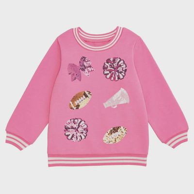 Sequin Cheer Sweatshirt
