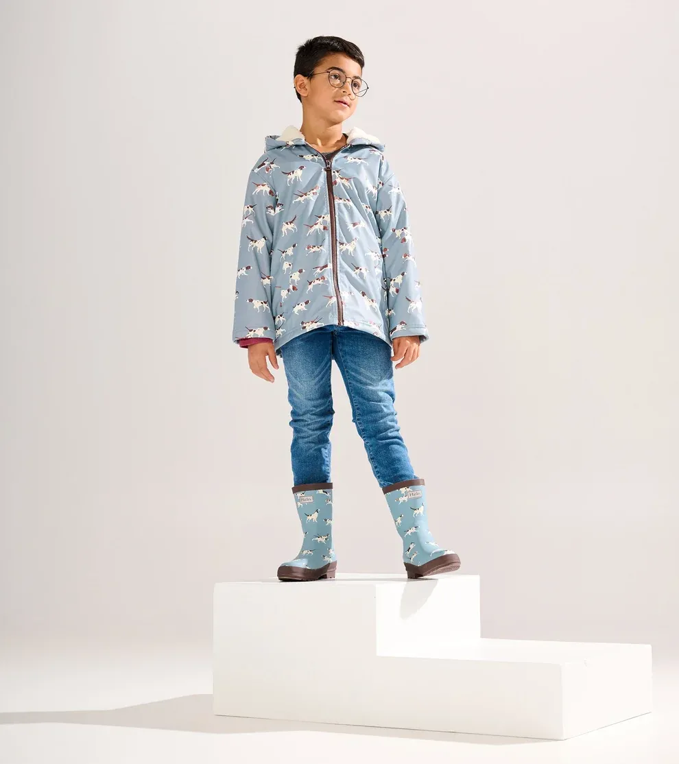 Lined Rain Jacket, Colour: On The Hunt, Size: 2