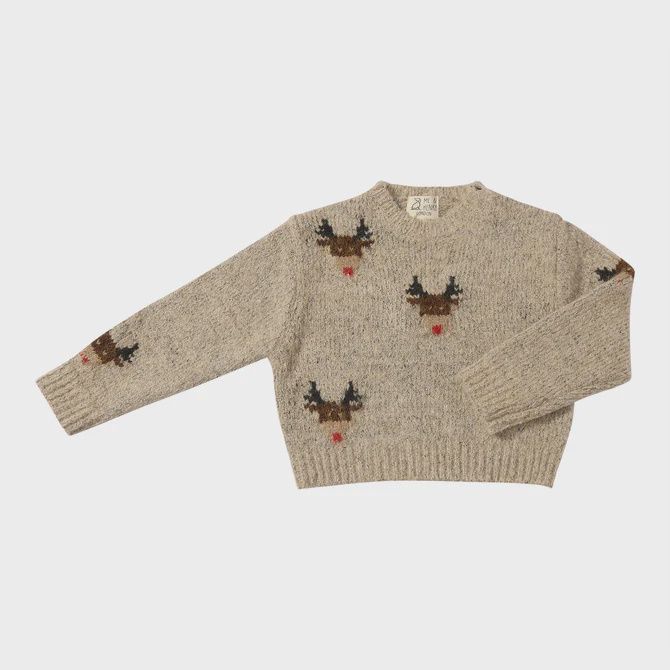 Rudy Sweater, Colour: Reindeer, Size: 0-3