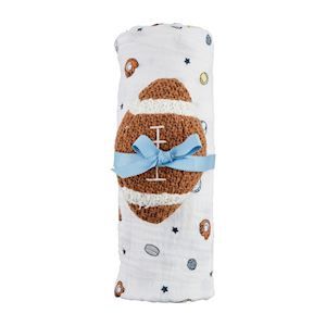 Swaddle &amp; Rattle Set