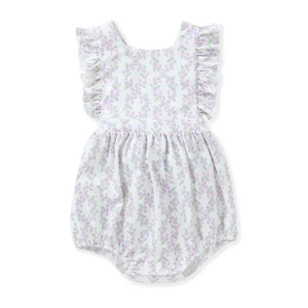 Vine Bubble, Colour: Purple Floral, Size: 3M