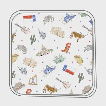Organic Cotton Muslin Swaddle, Colour: Texas