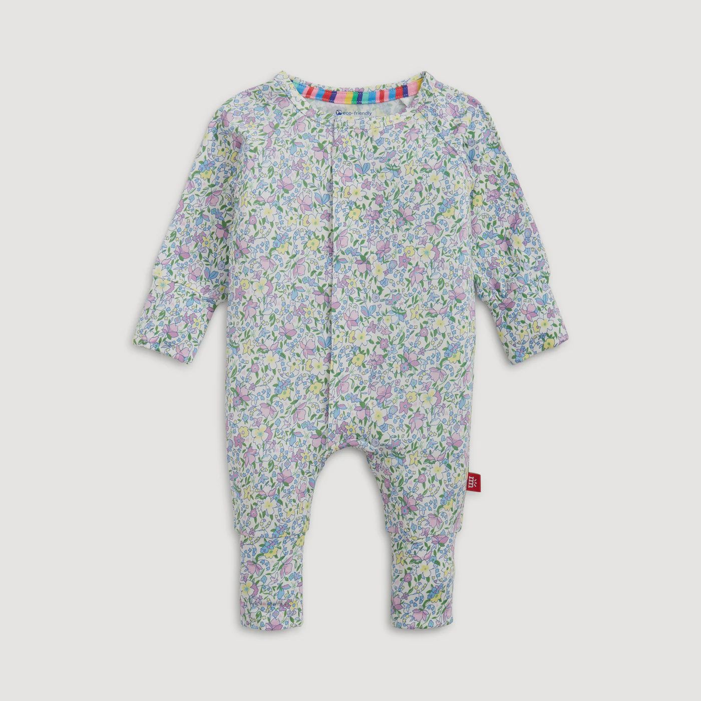 Magnetic Modal Convertible Coverall / Lavinia Floral, Size: NB