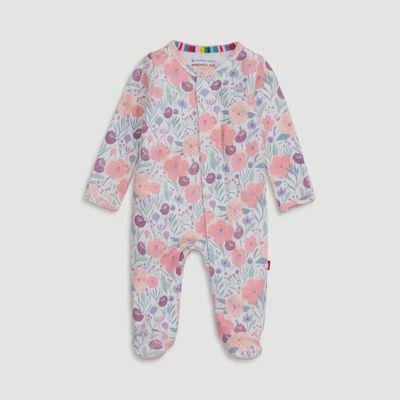 Magnetic Organic Cotton Footie / Whistle