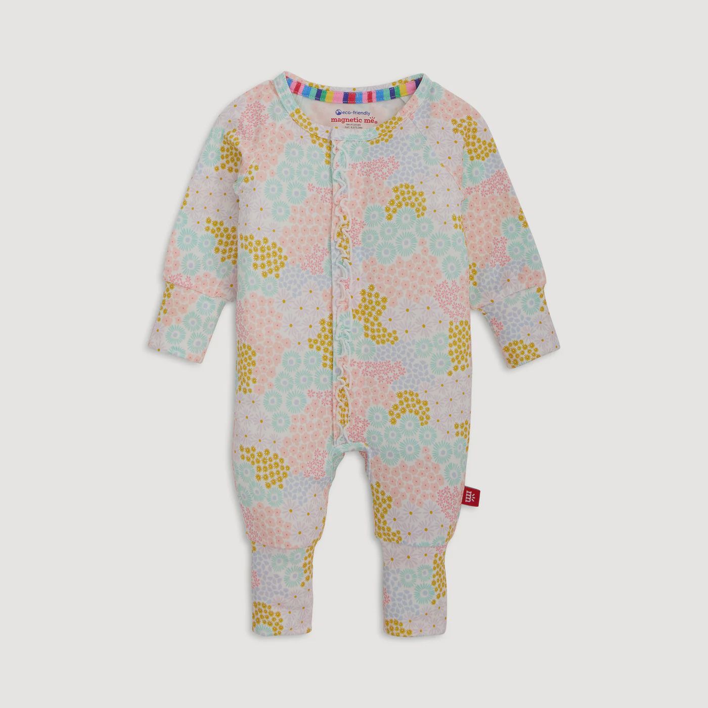 Magnetic Modal Convertible Coverall / Harper Floral, Size: NB