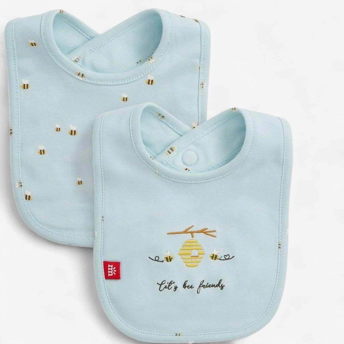 Magnetic Reversible Bib / Bee, Size: Up to 16 lbs