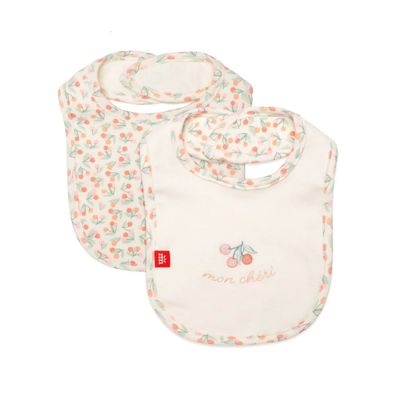 Magnetic Reversible Bib / Cherry