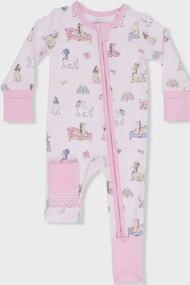 2 Way Zip Romper / Hounds+Bows