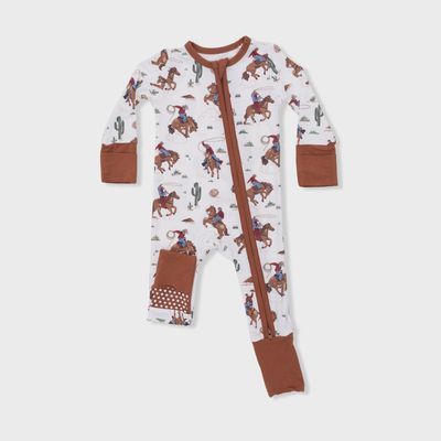 2 Way Zip Romper / Buckaroo