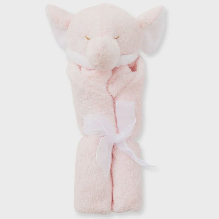 Animal Lovie / Elephant-Pink, Size: 13in x 13in