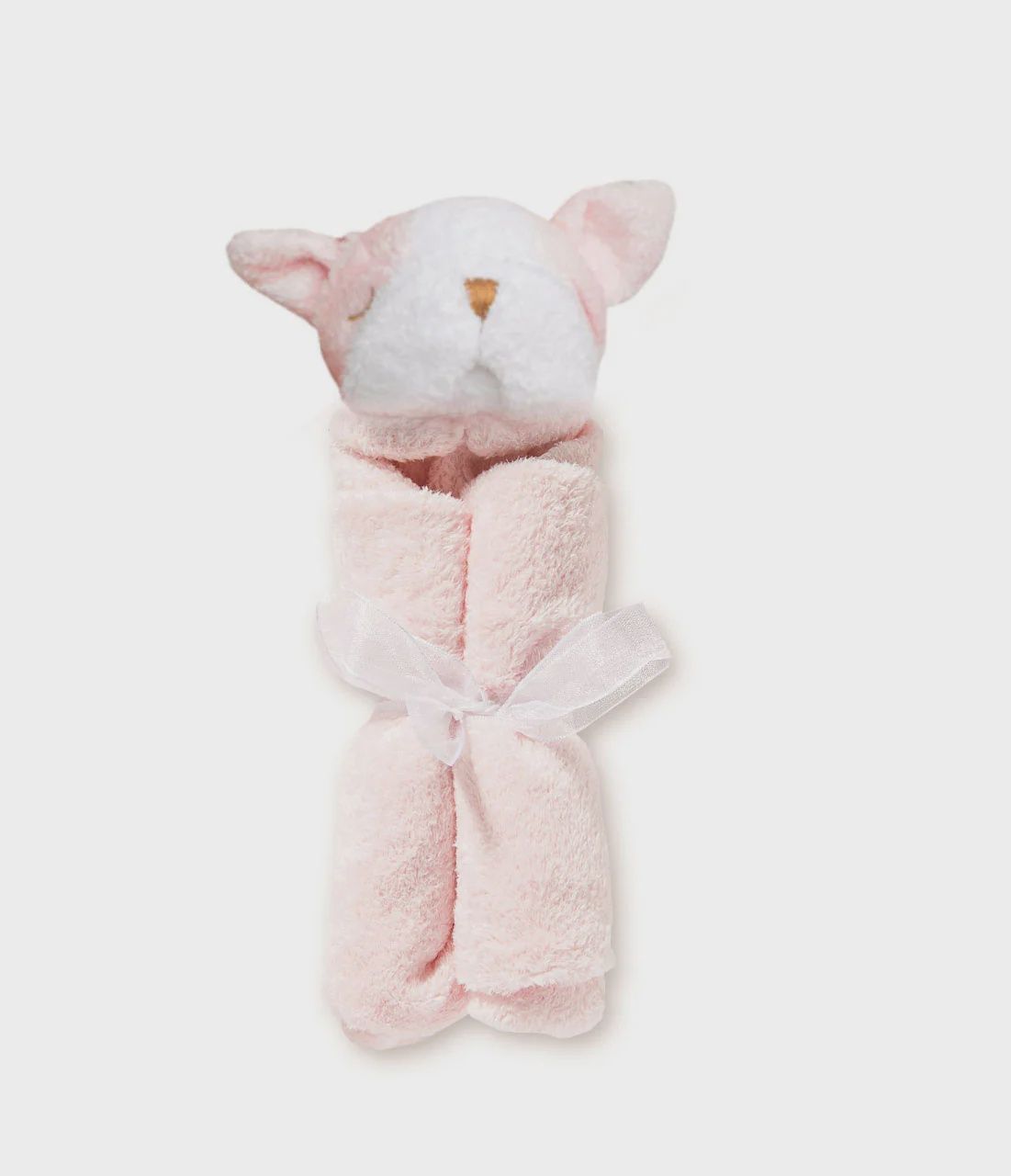 Animal Lovie / Bulldog-Pink, Size: 13in x 13in