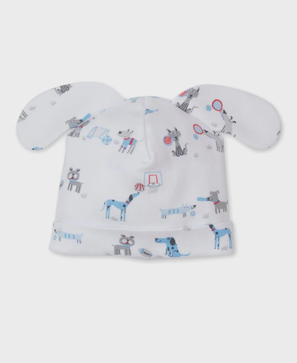 Novelty Hat / Sporty Pups, Size: SM (0-6)