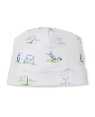 Print Hat / Golf Blue, Size: NB