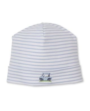 Stripe Hat / Fairway Blue, Size: NB