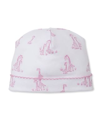 Print Hat / Pink Giraffe