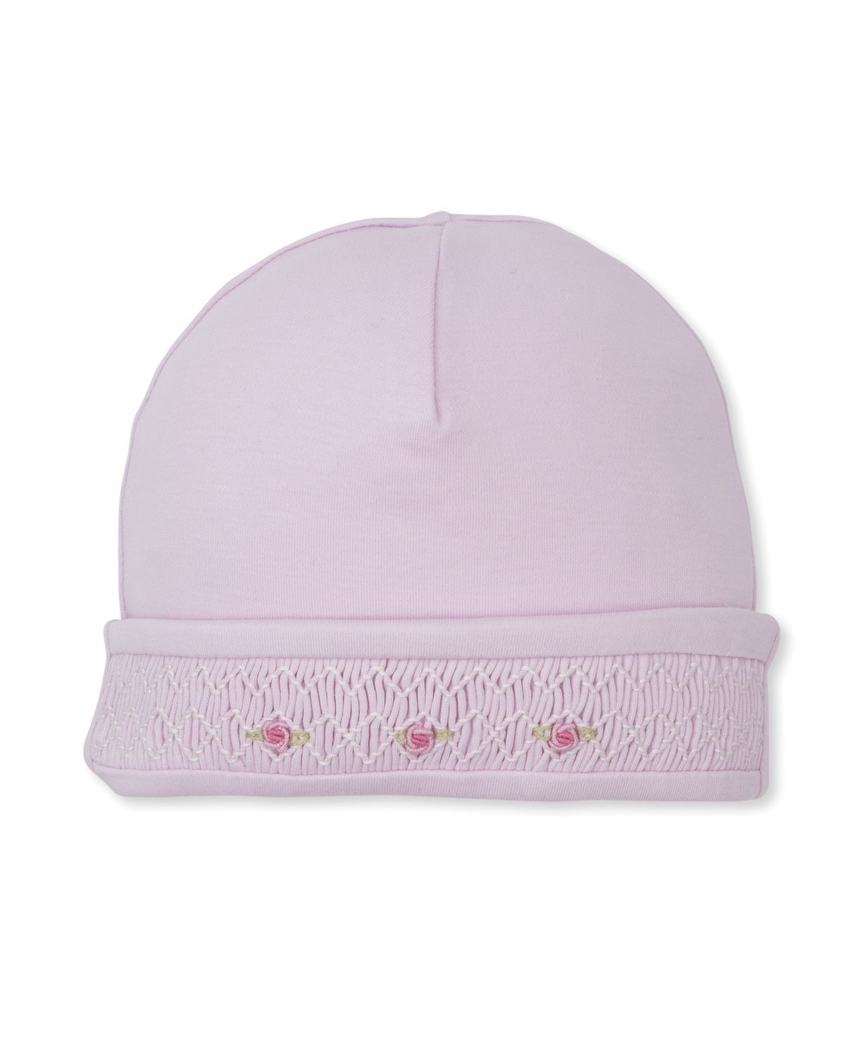 Hand Smocked Hat / Pink Rosettes, Size: PRE