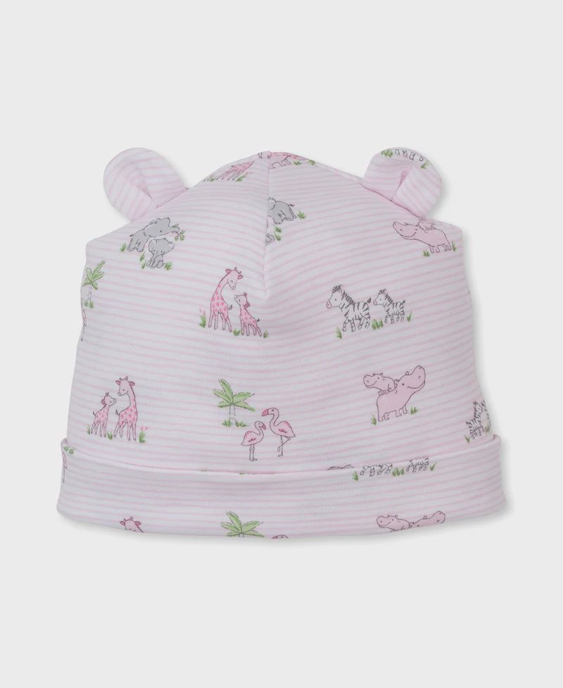 Novelty Hat / Pink Safari Party, Size: SM (0-6)