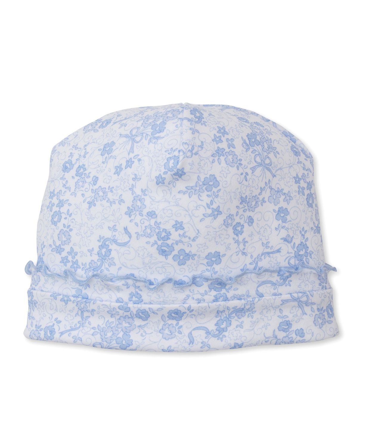 Print Hat / Blue Rose, Size: NB