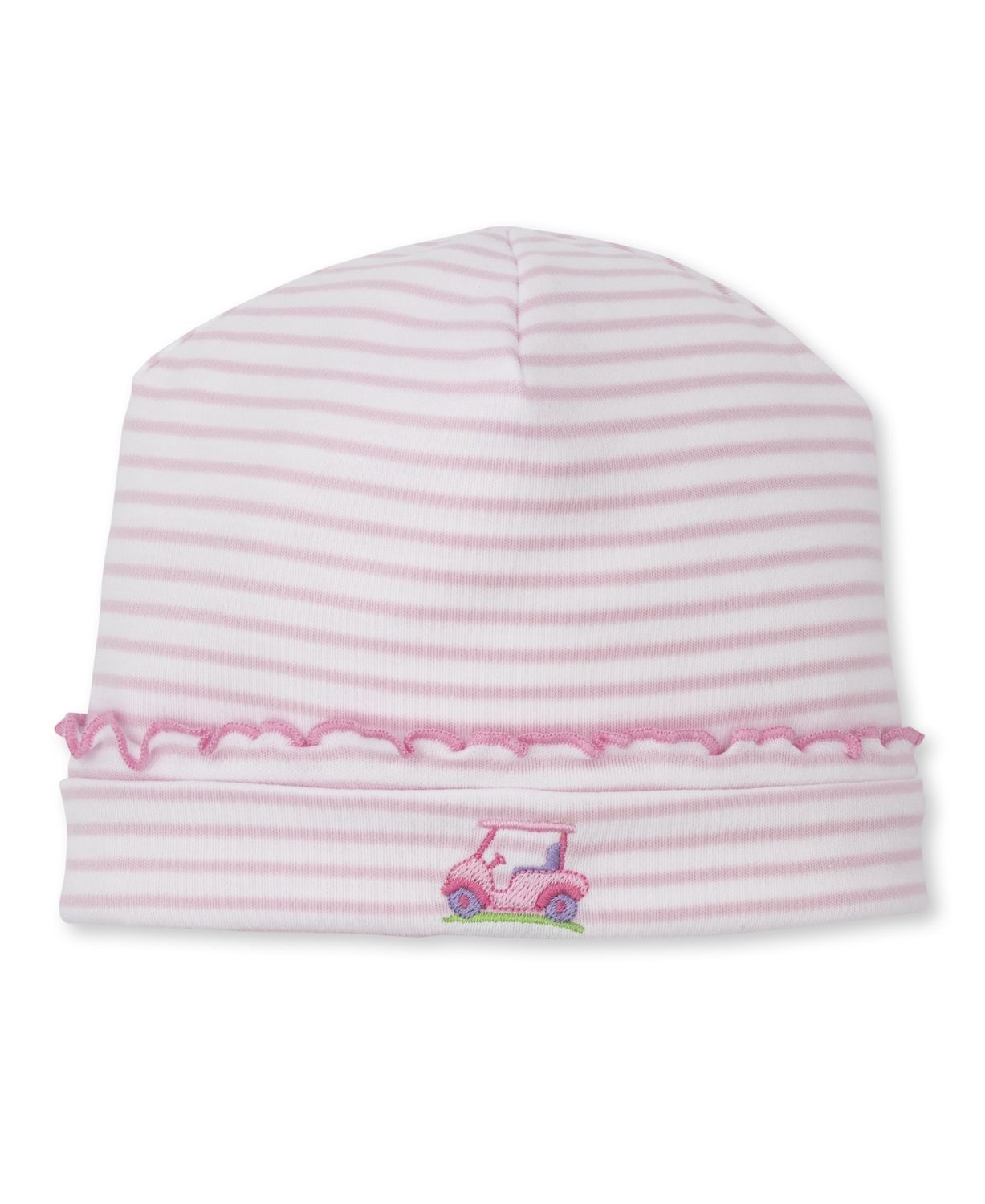 Stripe Hat / Fairway Pink, Size: NB