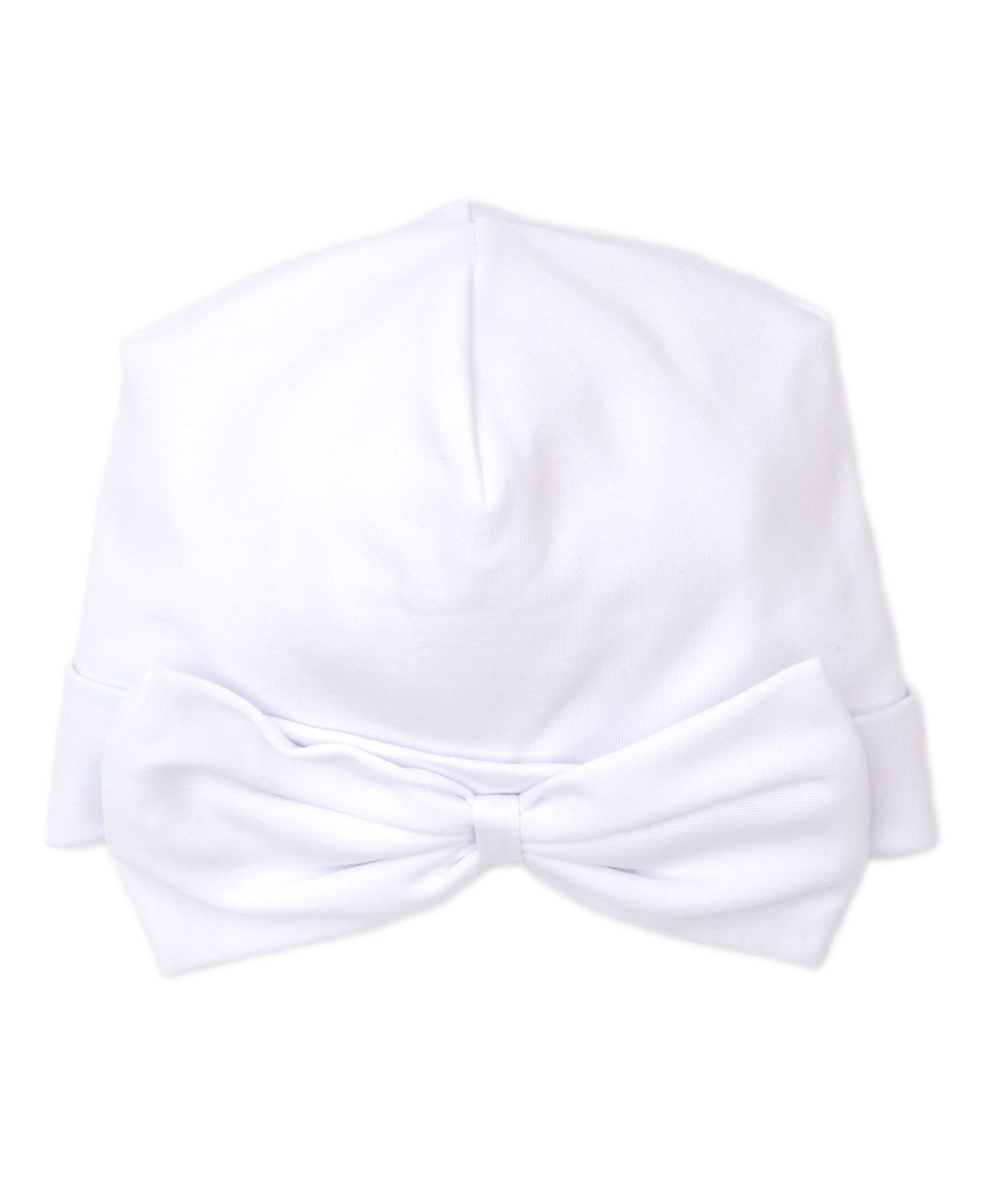 Novelty Hat / White Bow, Size: SM(0-6)
