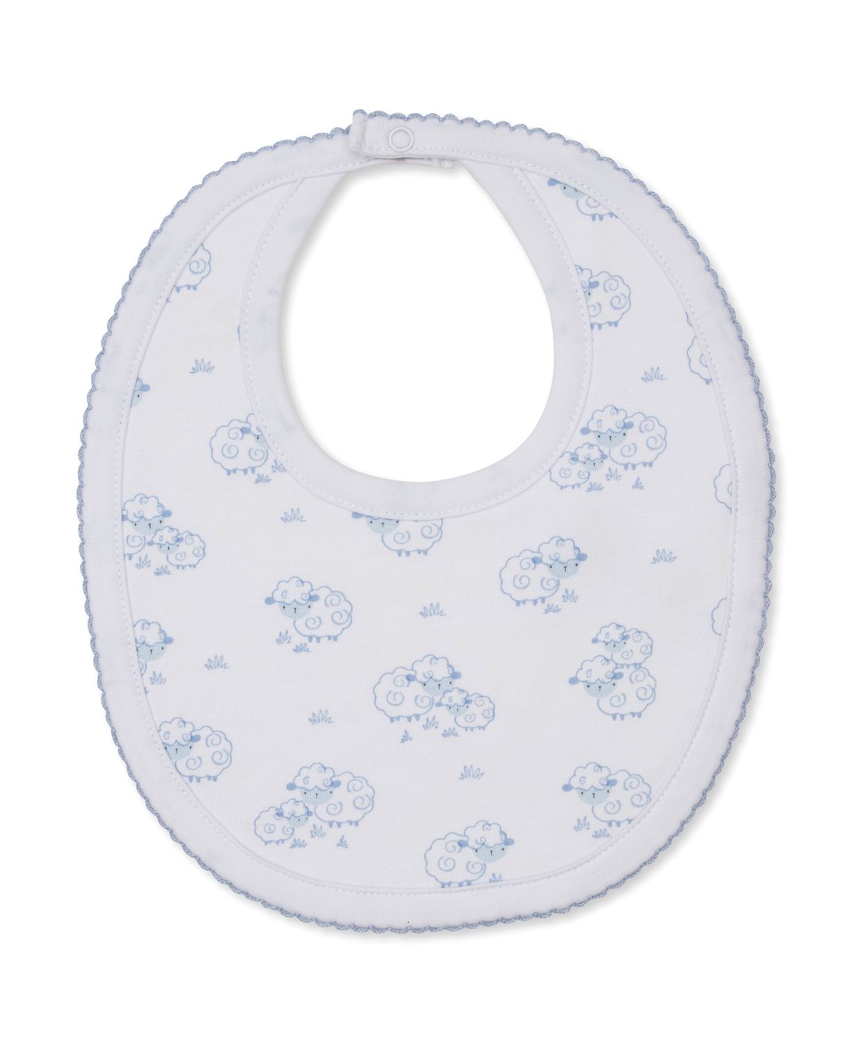 Print Bib / Sweet Sheep Blue