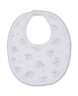 Print Bib / Sweet Sheep Blue