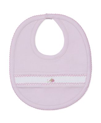 Hand Smocked Bib / Strawberry Medley