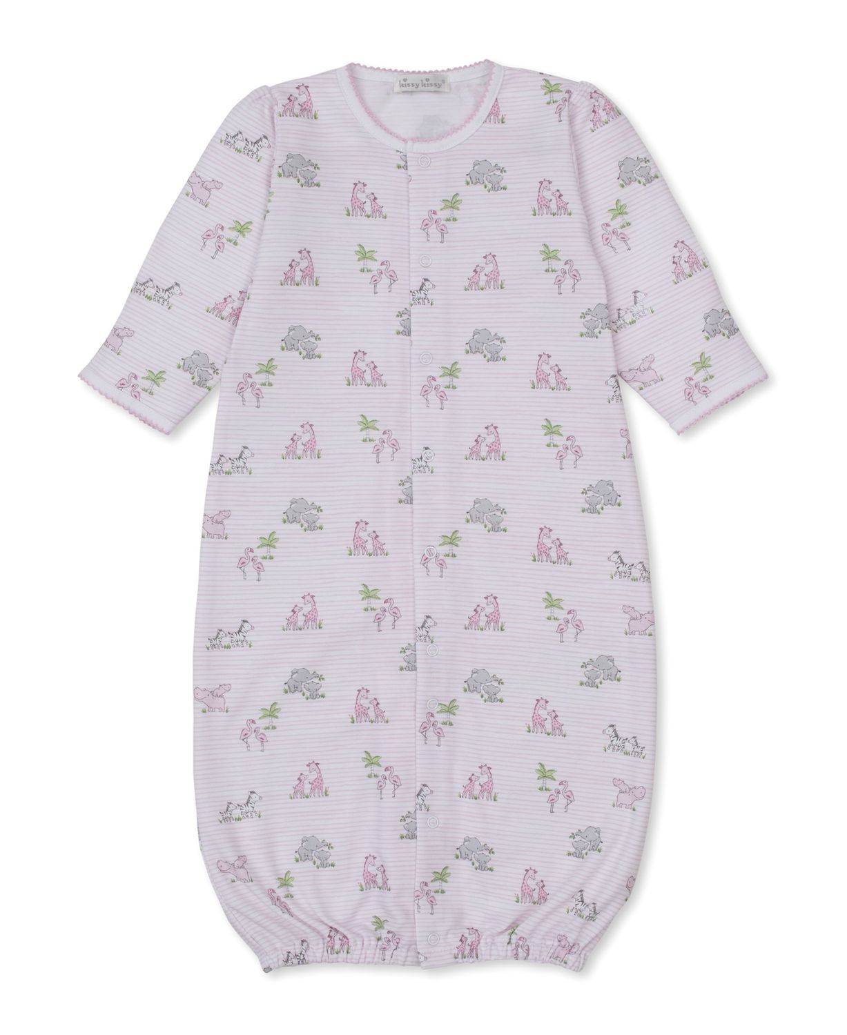 Convertible Gown / Pink Safari Party, Size: NB
