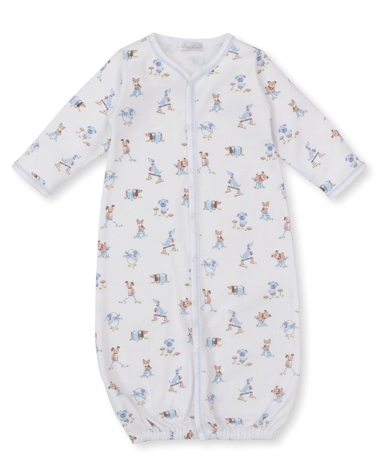 Convertible Gown / Playful Pups, Size: SM (0-6)