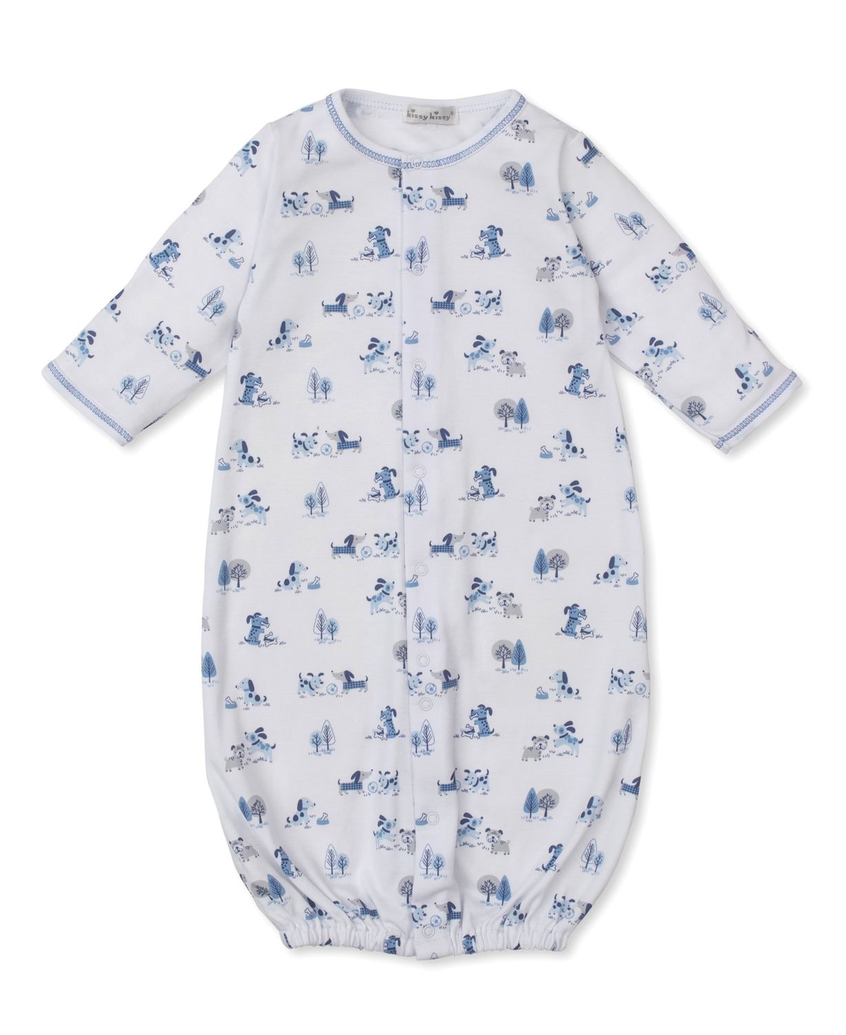 Convertible Gown / Puppy Fun, Size: NB