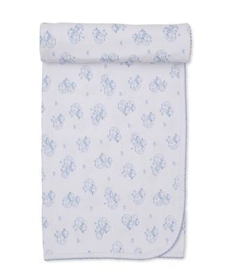 Pima Cotton Blanket / Sweet Sheep Blue