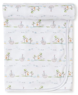 Pima Cotton Blanket / Noah Blue