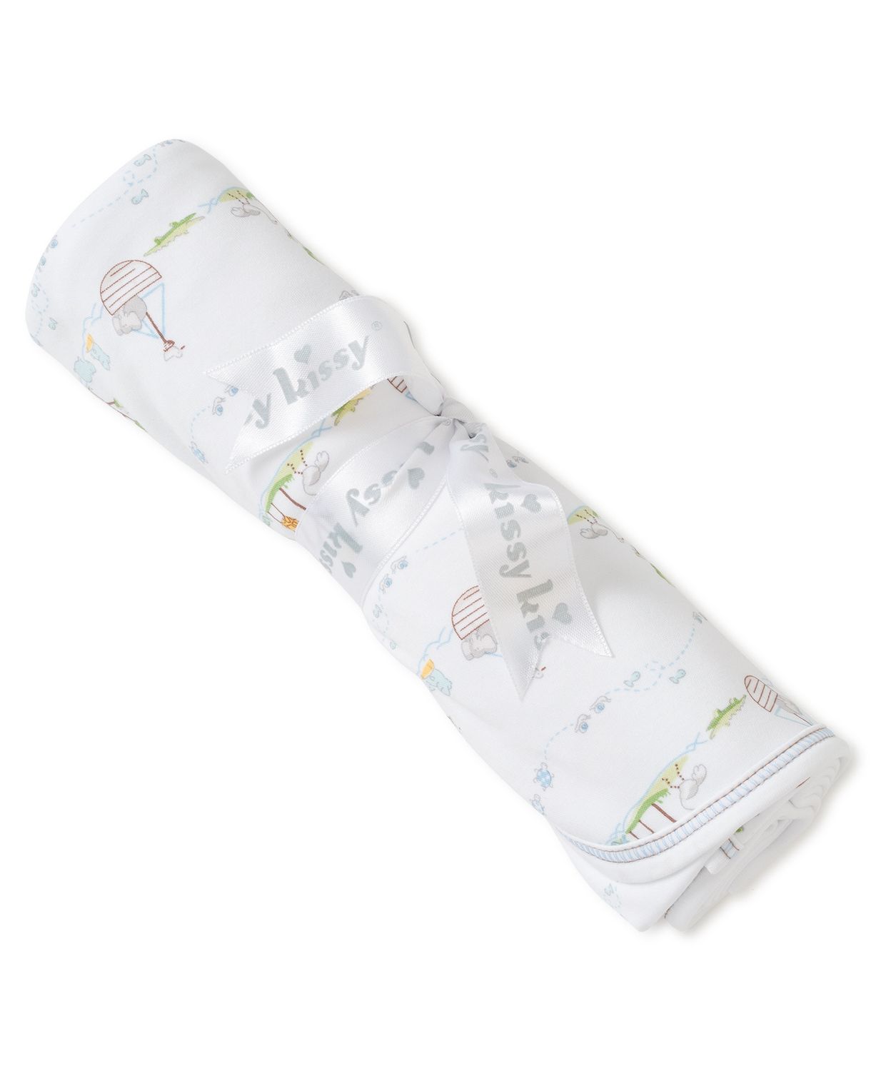 Pima Cotton Blanket / Noah Blue